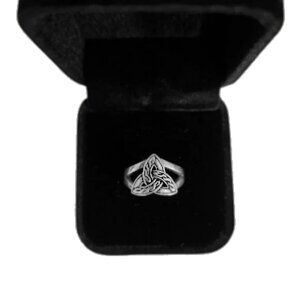 Vintage Celtic Trefoil Knot Sterling Ring